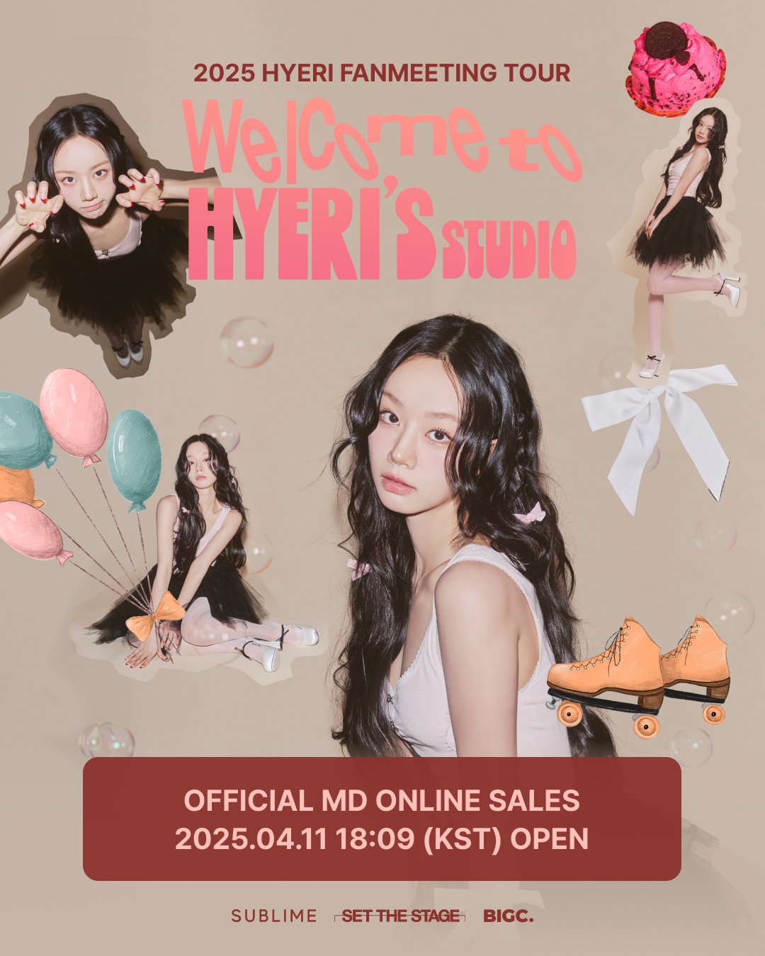 LEE HYERI 2025 FANMEETING WELCOME TO HYERI'S STUDIO MD