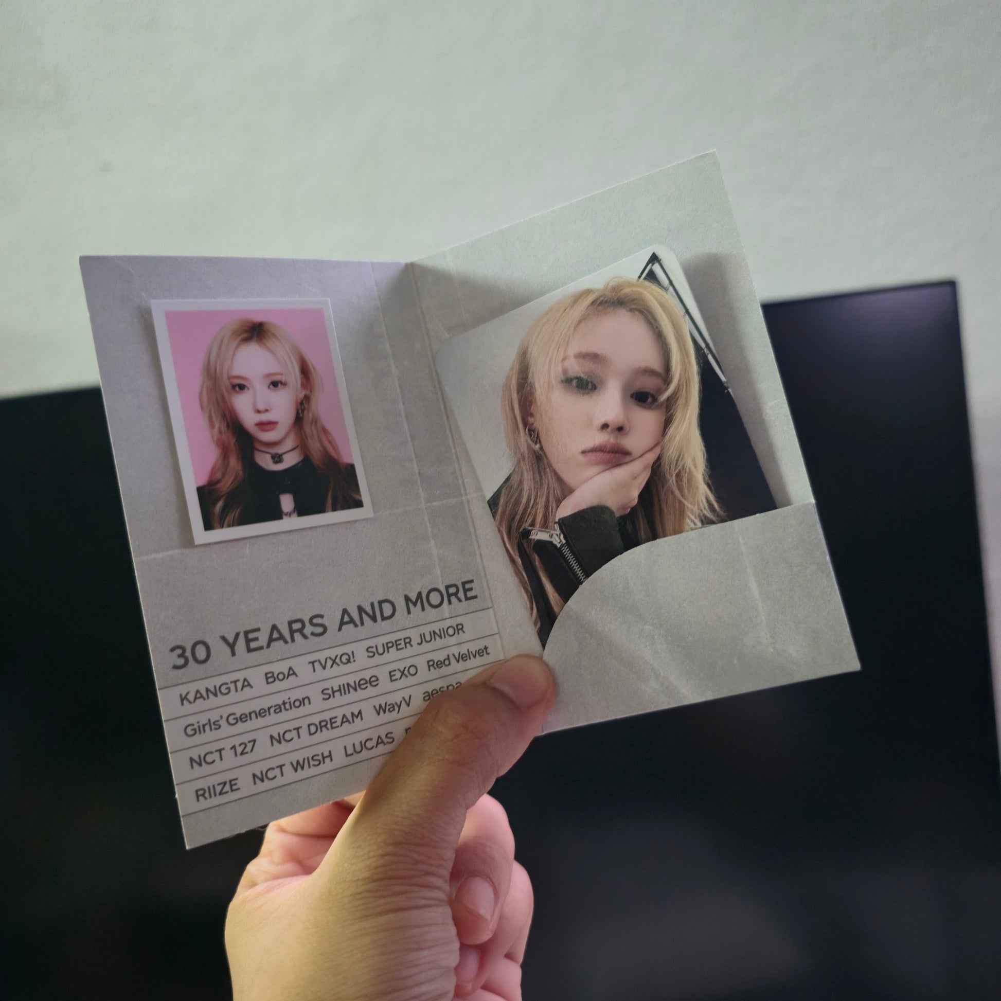 SMTOWN LIVE 2025 MD MP3 AESPA WINTER PHOTOCARD SET